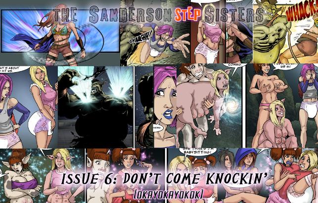 Preview for Sanderson Step Sisters Issue #6 by okayokayokok